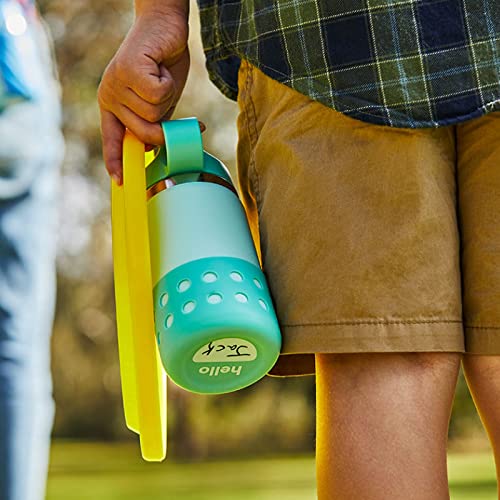 Foto 5 pulgar | Venta Internacional - Botella De Agua Hydro Flask Kids De 600 Ml Con Tapa De Pajita Y Bota