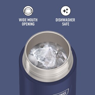 Foto 4 | Venta Internacional - Botella De Agua Thermos Icon Series De Acero Inoxidable De 500 Ml, Color Azul Marino