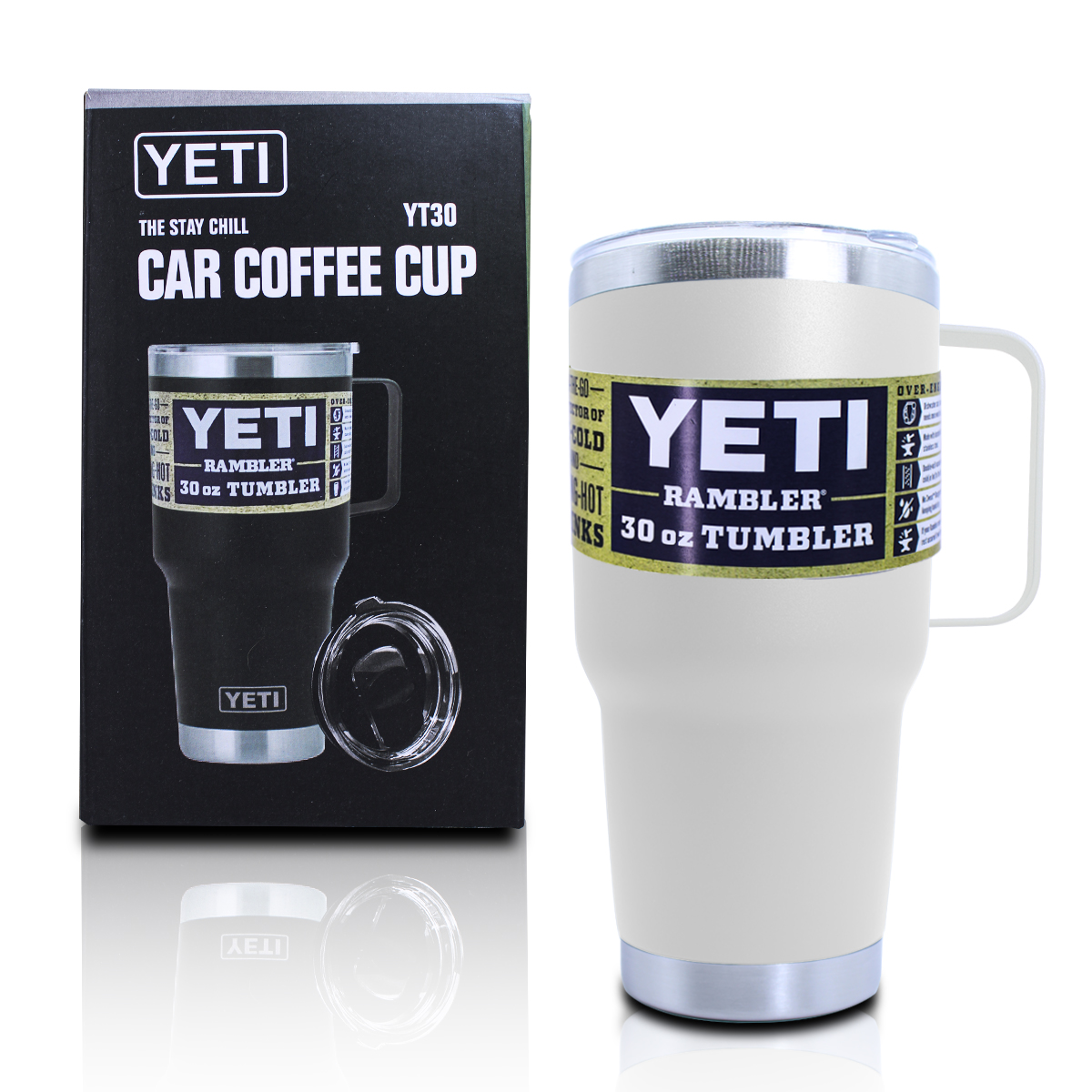 Foto 1 | Vaso Termico Yeti 380 Ml Con Agarradera