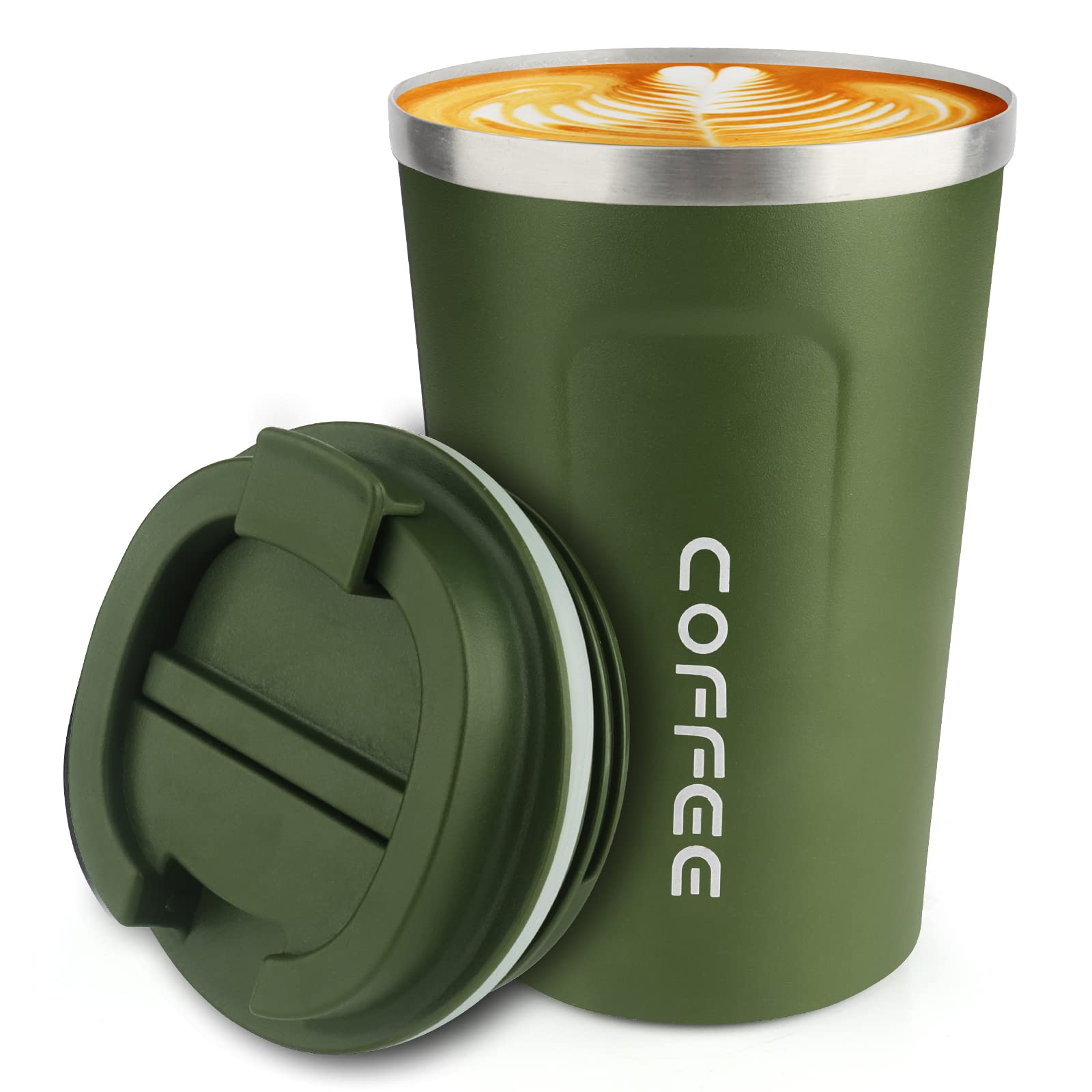 Vaso De Café Cs Cosddi De Acero Inoxidable, 350 Ml, Vacuum Insula - Venta Internacional.