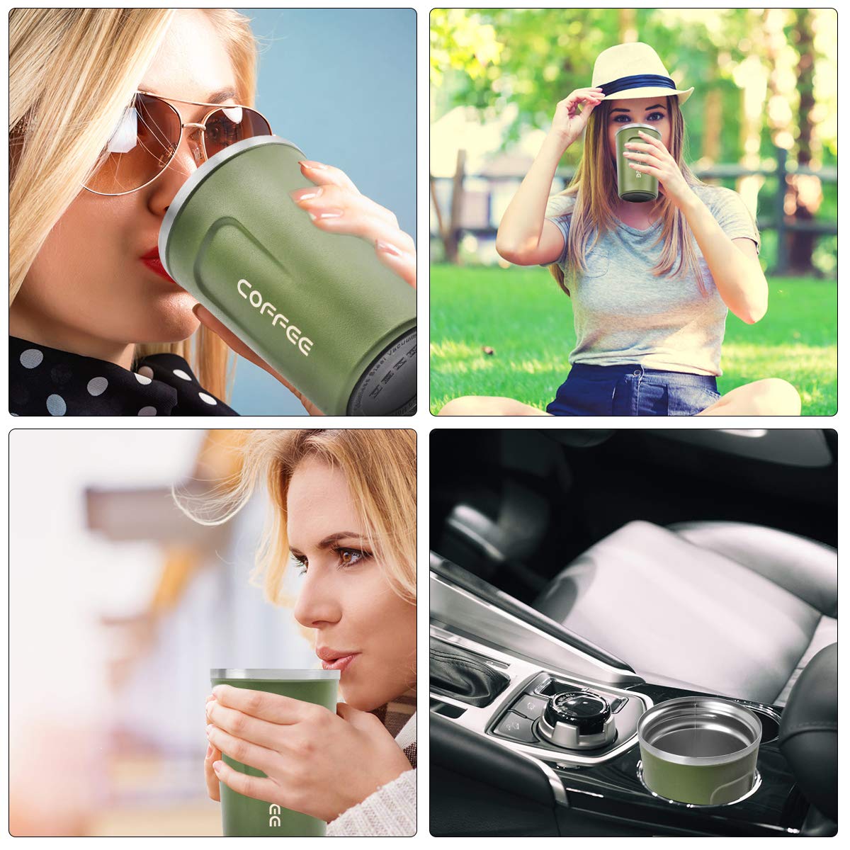 Foto 5 | Vaso De Café Cs Cosddi De Acero Inoxidable, 350 Ml, Vacuum Insula - Venta Internacional.