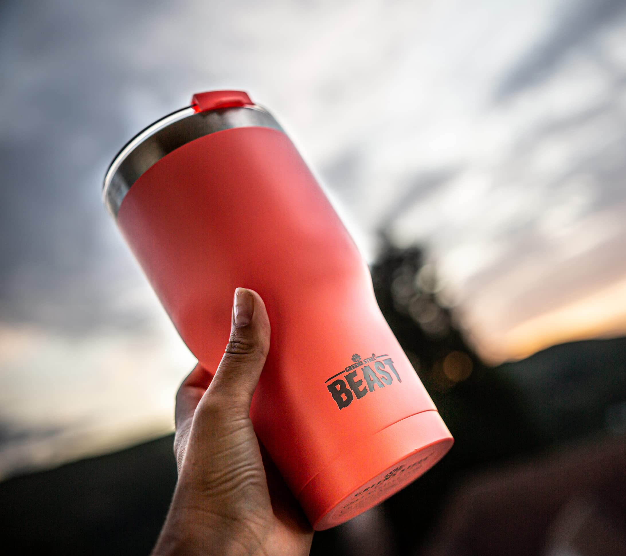 Foto 3 pulgar | Tumbler Greens Steel Beast 887 ml con Aislamiento al Vacío - Venta Internacional