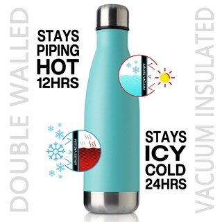Foto 2 | Botella De Agua Meway De Acero Inoxidable Con Aislamiento - Venta Internacional