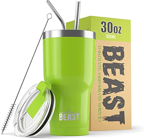 Foto 2 pulgar | Taza para Café Tumbler Greens Steel Beast de 30 Onzas con Aisl - Venta Internacional