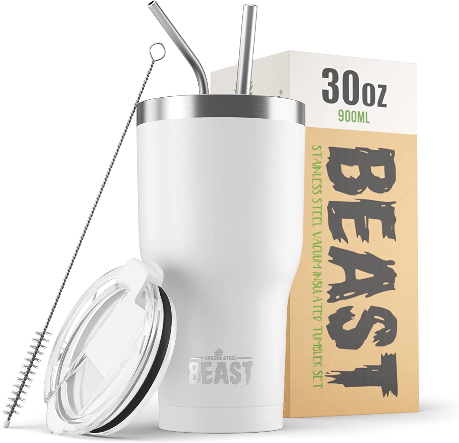 Foto 2 pulgar | Tumbler Greens Steel Beast 887 ml con Aislamiento al Vacío - Venta Internacional