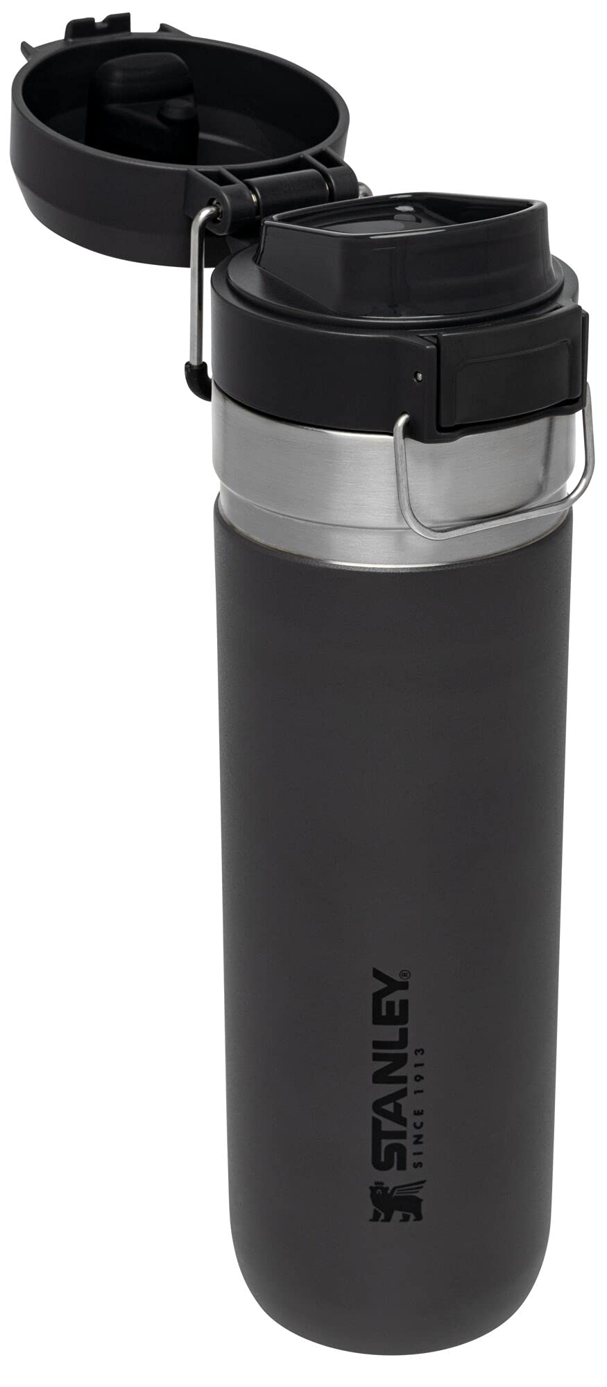 Foto 3 pulgar | Botella Stanley The Quick Flip Go De 700 Ml, Color Carbón - Venta Internacional.