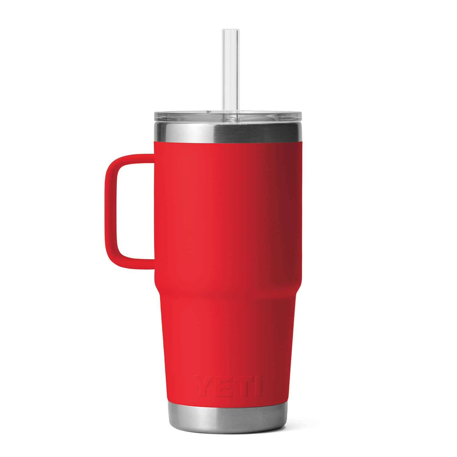 Foto 8 pulgar | Taza Yeti Rambler de 750 ml con Tapa de Pajita con Aislamiento al Vacío Rojo - Venta Internacional