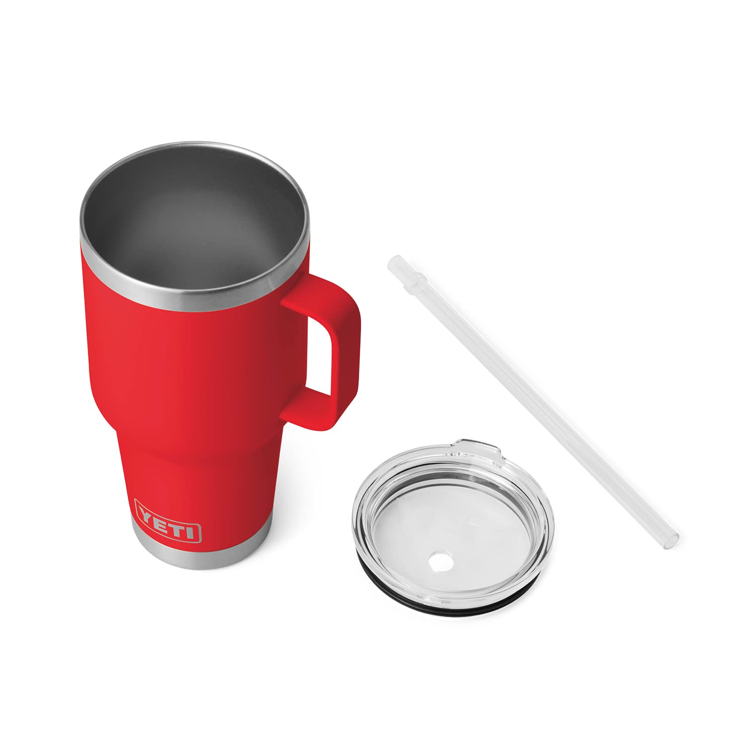 Foto 3 | Taza Yeti Rambler de 1 l con Tapa de Pajita de Acero Inoxidable con Aislamiento al Vacío - Venta Internacional