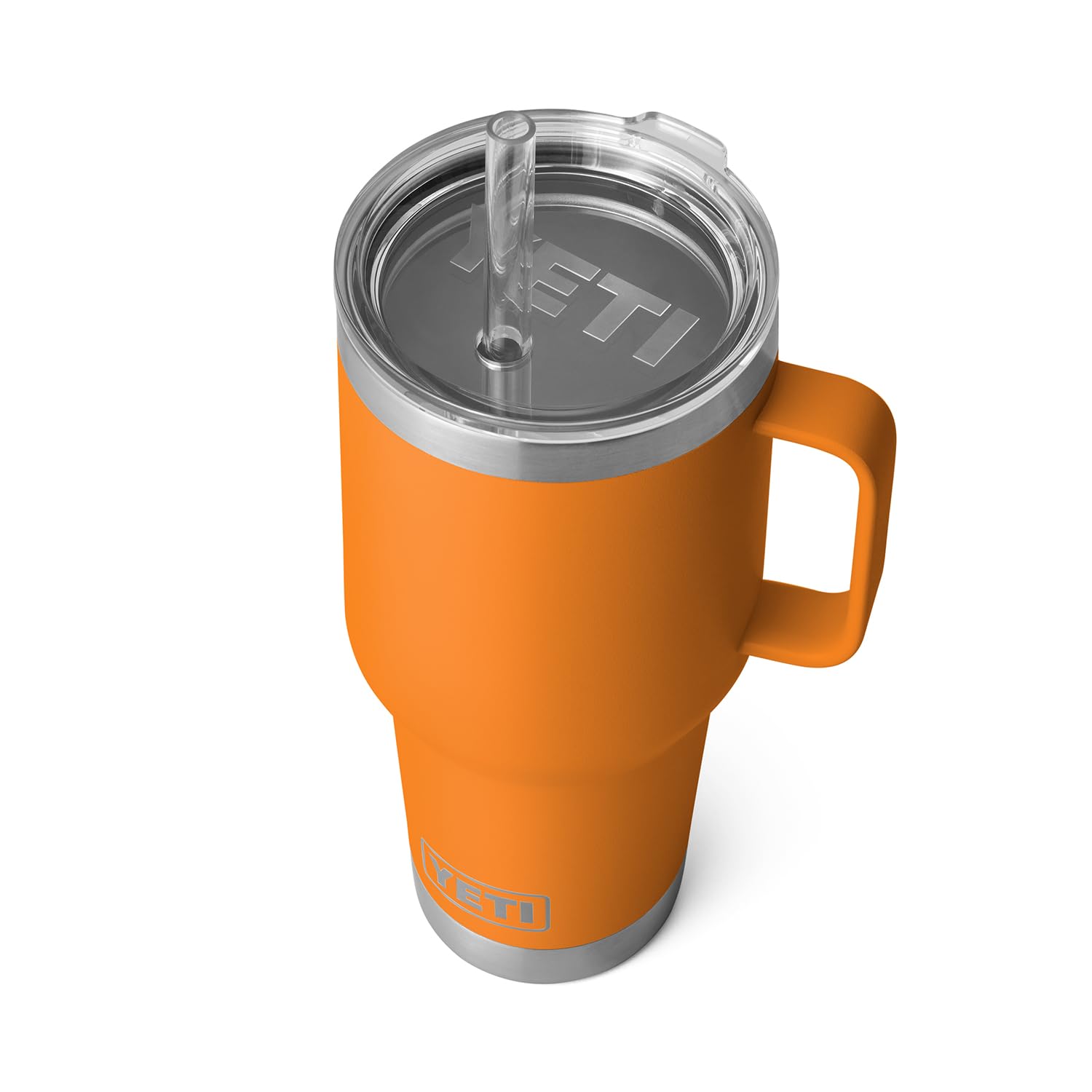 Taza Yeti Rambler de 1 l con Tapa de Pajita Aislada al Vacío de Acero Inoxidable - Venta Internacional
