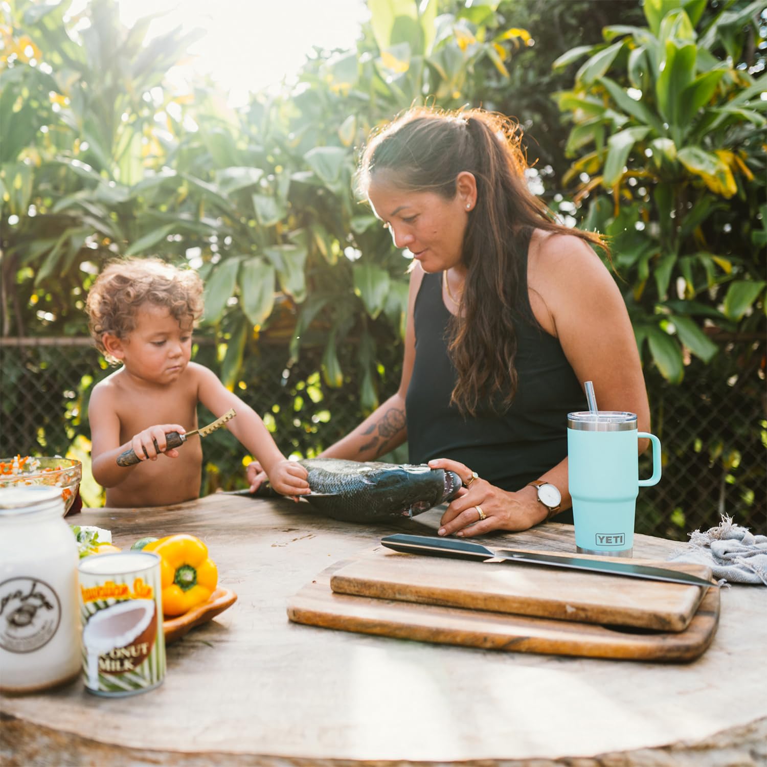 Foto 6 pulgar | Taza Yeti Rambler 750 ml con Pajita Aislada al Vacío de Acero Inoxidable - Venta Internacional