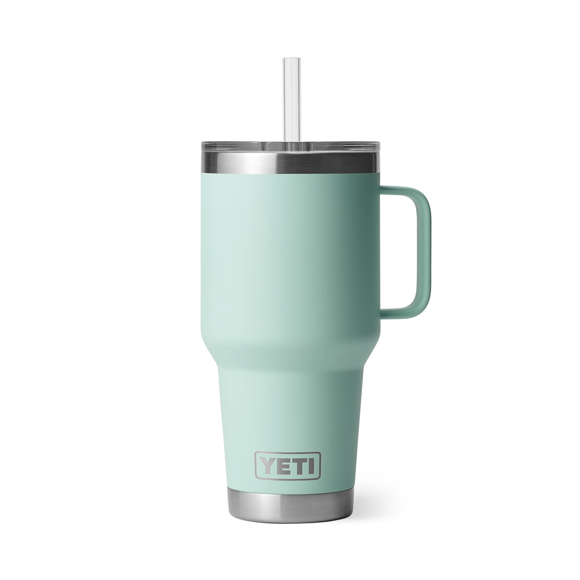 Foto 8 pulgar | Taza Yeti Rambler de 1 l con Tapa de Pajita con Aislamiento al Vacío Azul - Venta Internacional