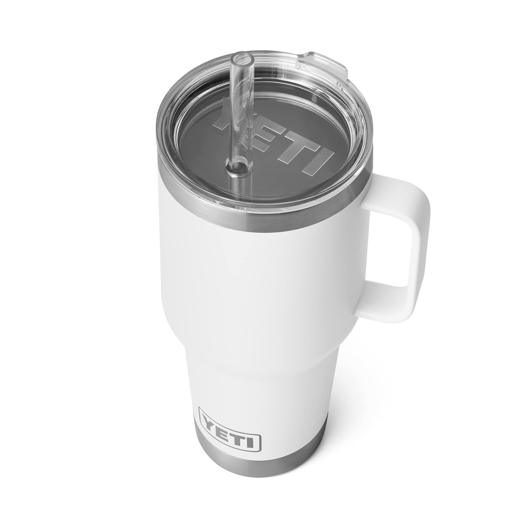 Foto 2 pulgar | Taza Yeti Rambler de 1 l con Tapa de Pajita con Aislamiento al Vacío Blanco - Venta Internacional