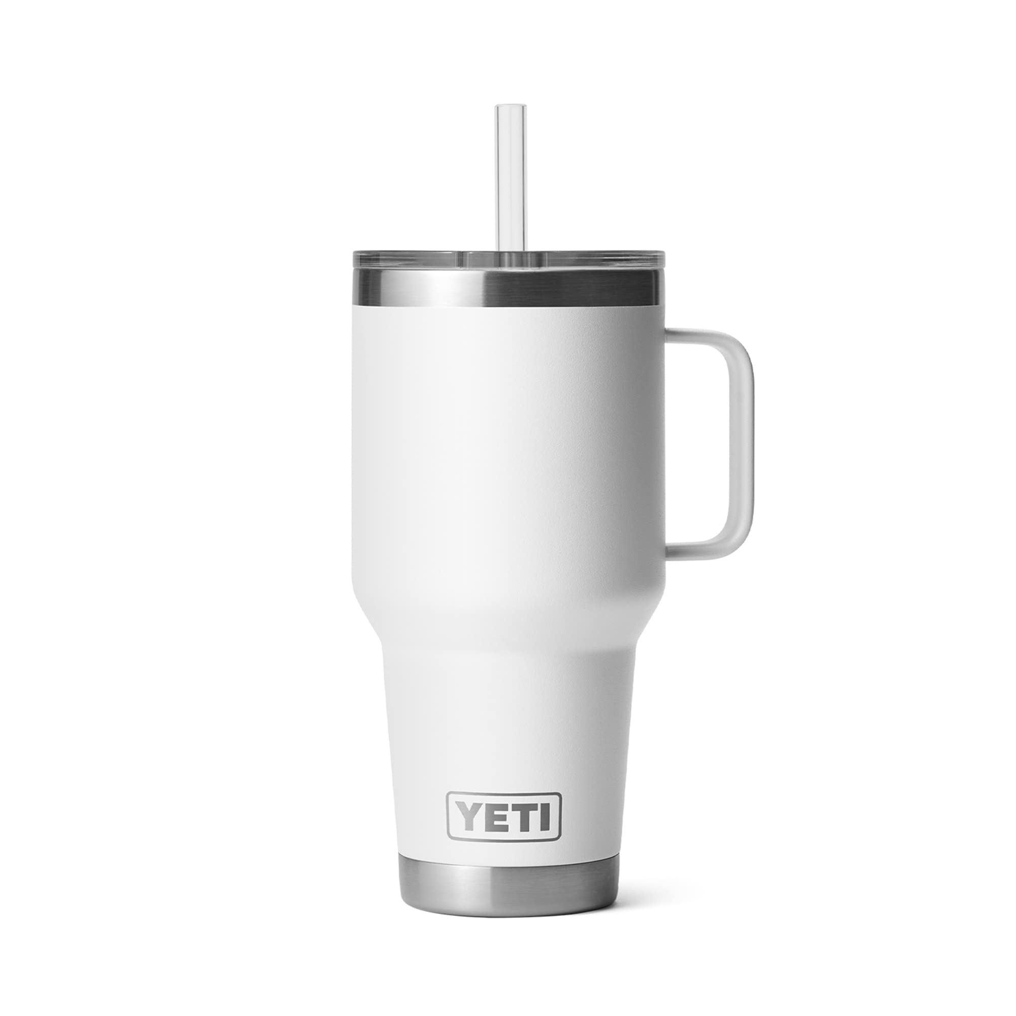 Foto 8 pulgar | Taza Yeti Rambler de 1 l con Tapa de Pajita con Aislamiento al Vacío Blanco - Venta Internacional