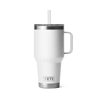 Foto 7 | Taza Yeti Rambler de 1 l con Tapa de Pajita con Aislamiento al Vacío Blanco - Venta Internacional