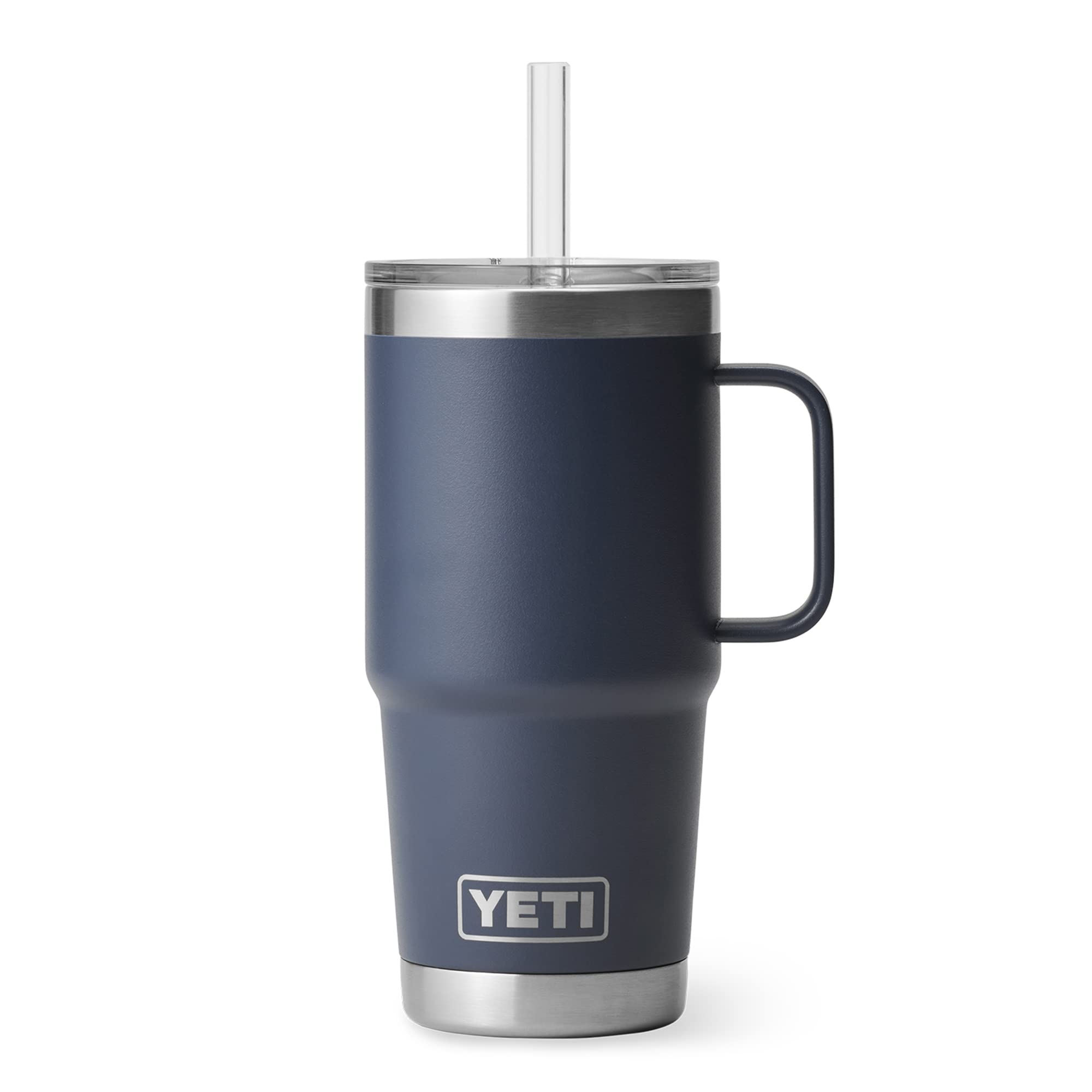 Foto 8 pulgar | Taza Yeti Rambler de 750 ml con Tapa de Pajita con Aislamiento al Vacío Azul Marino - Venta Internacional