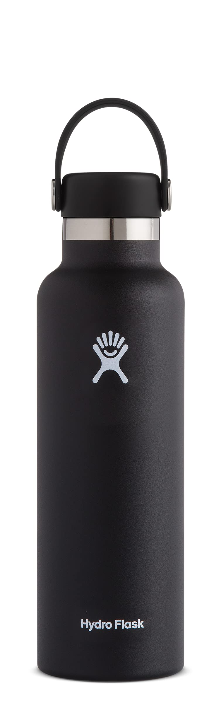 Foto 1 | Botella Hydro Flask Boca Estándar Acero Inoxidable 620 Ml color Negro - Venta Internacional