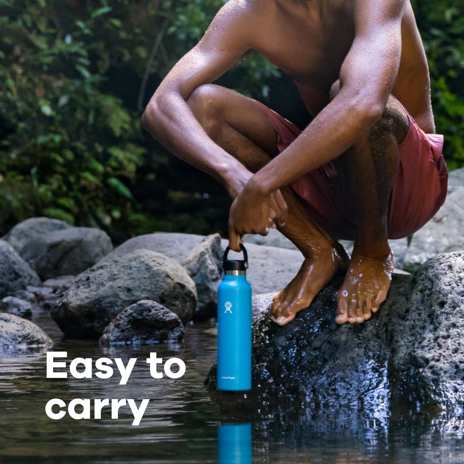 Foto 3 pulgar | Botella de Agua Hydro Flask Estándar con Aislamiento Bucal - Venta Internacional