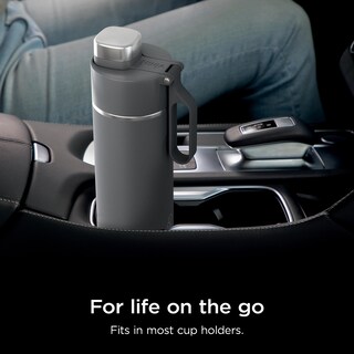 Foto 7 | Botella de Agua Ninja Thirsti Travel 530 ml de Acero Inoxidable - Venta Internacional