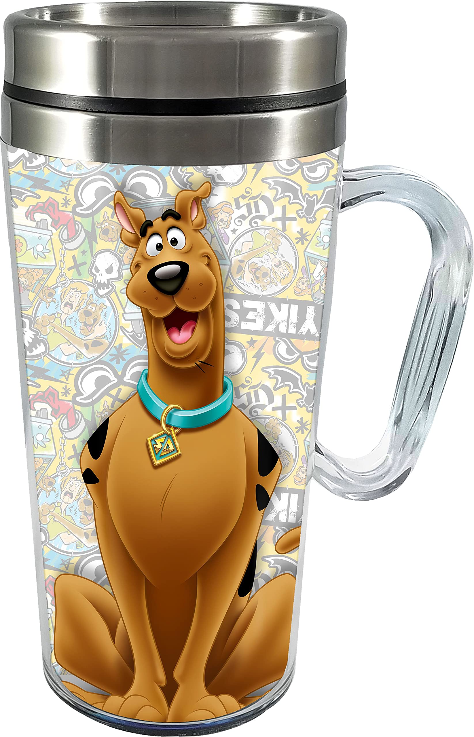 Tazas Aislantes de Viaje Spoontiques Scooby Doo 414 ml de Acrílico - Venta Internacional