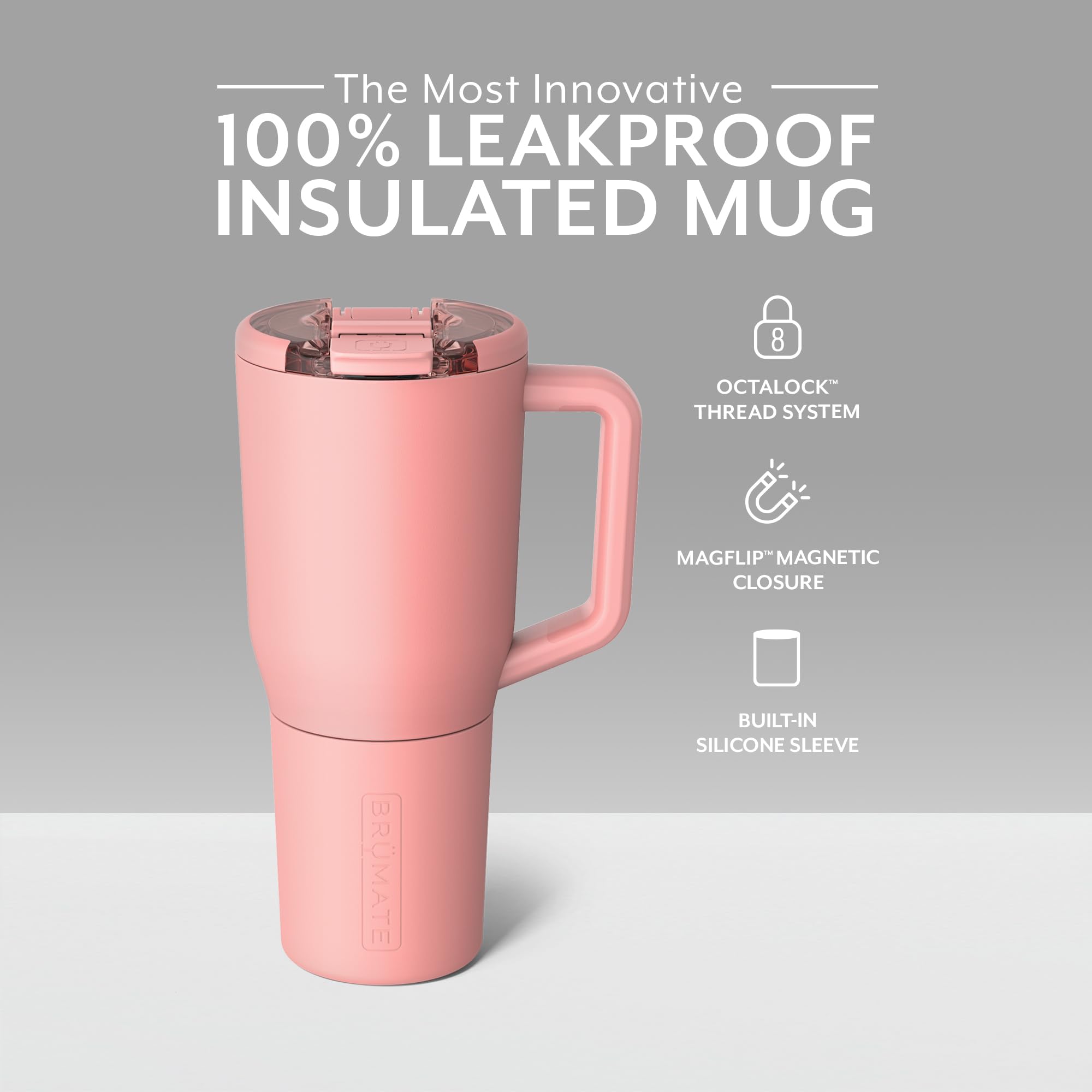 Foto 3 pulgar | Taza de Café Brümate Müv de Acero Inoxidable de 1 litro con Asa y Tapa - Venta Internacional