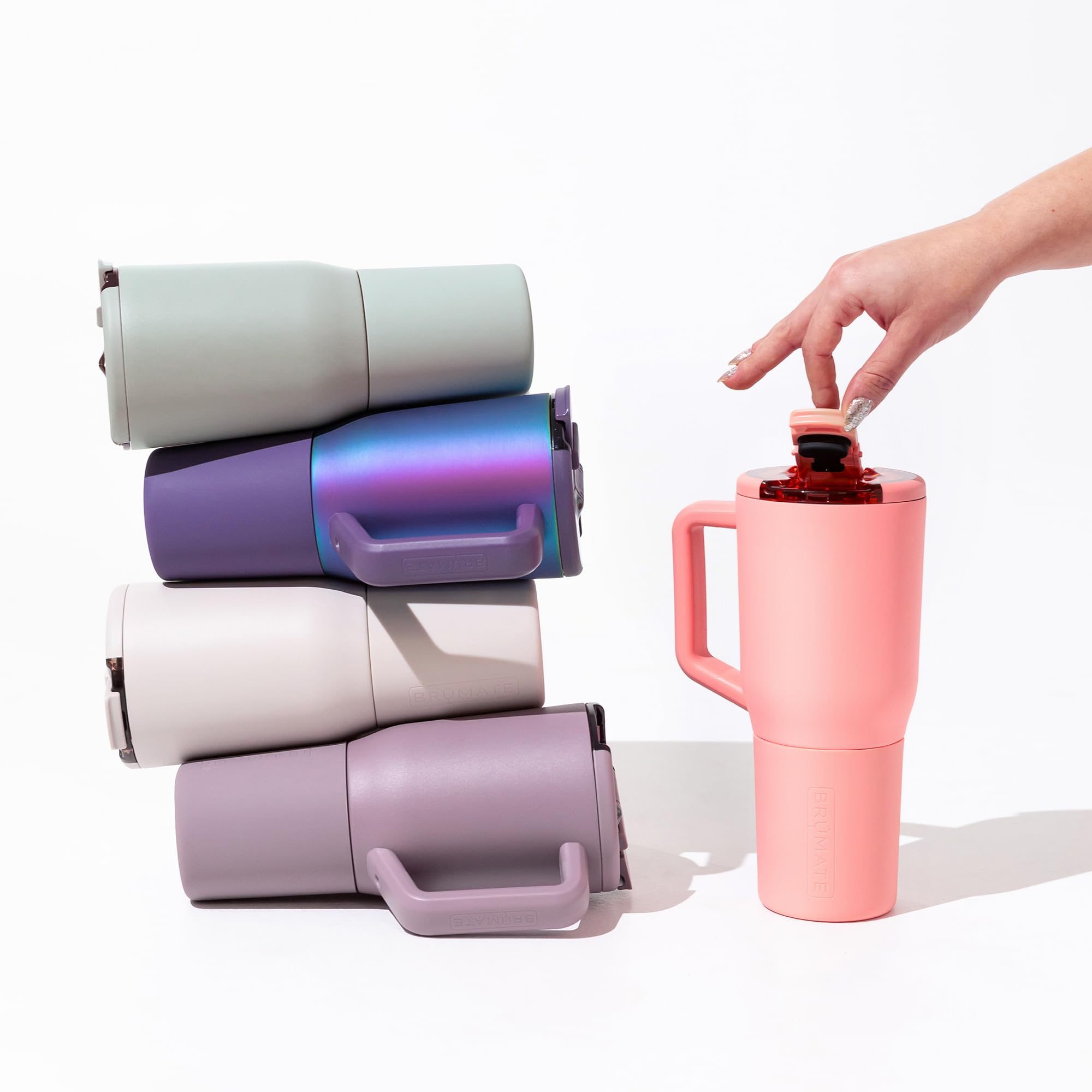 Foto 8 pulgar | Taza de Café Brümate Müv de Acero Inoxidable de 1 litro con Asa y Tapa - Venta Internacional