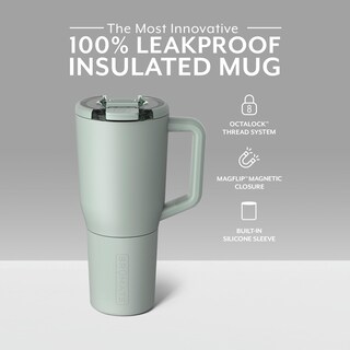 Foto 2 | Taza de Café Brümate Müv de Acero Inoxidable de 1 Litro con Asa y Tapa - Venta Internacional