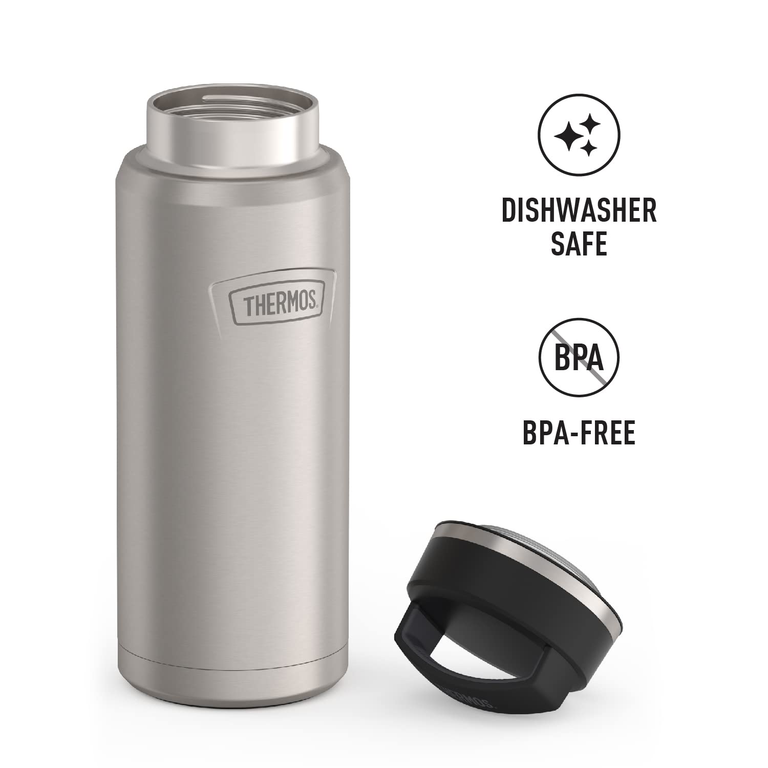 Foto 6 pulgar | Botella de Agua Thermos Icon Series de Acero Inoxidable 1.2l - Venta Internacional