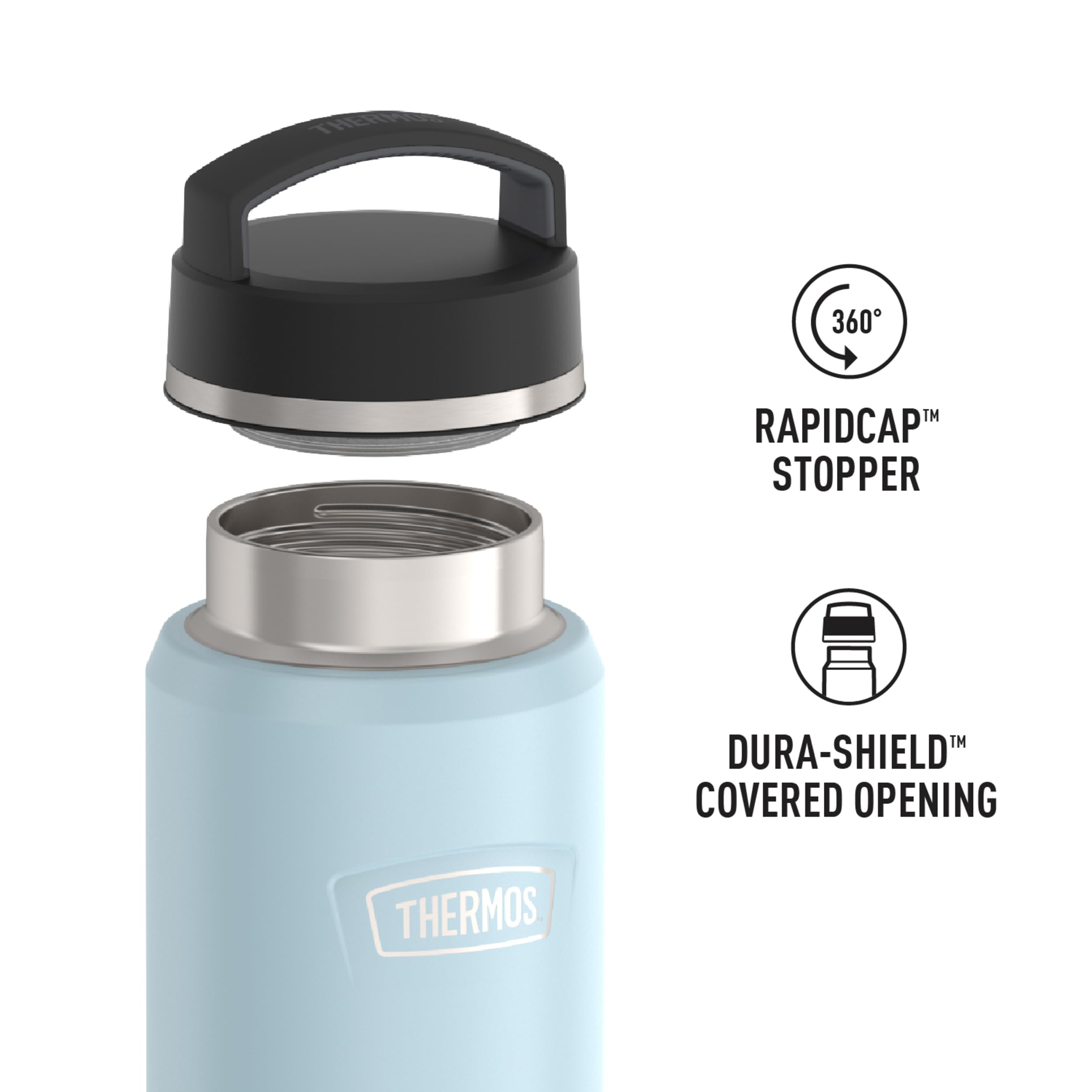 Foto 4 pulgar | Botella de Agua Thermos Icon Series de Acero Inoxidable 1.2l - Venta Internacional