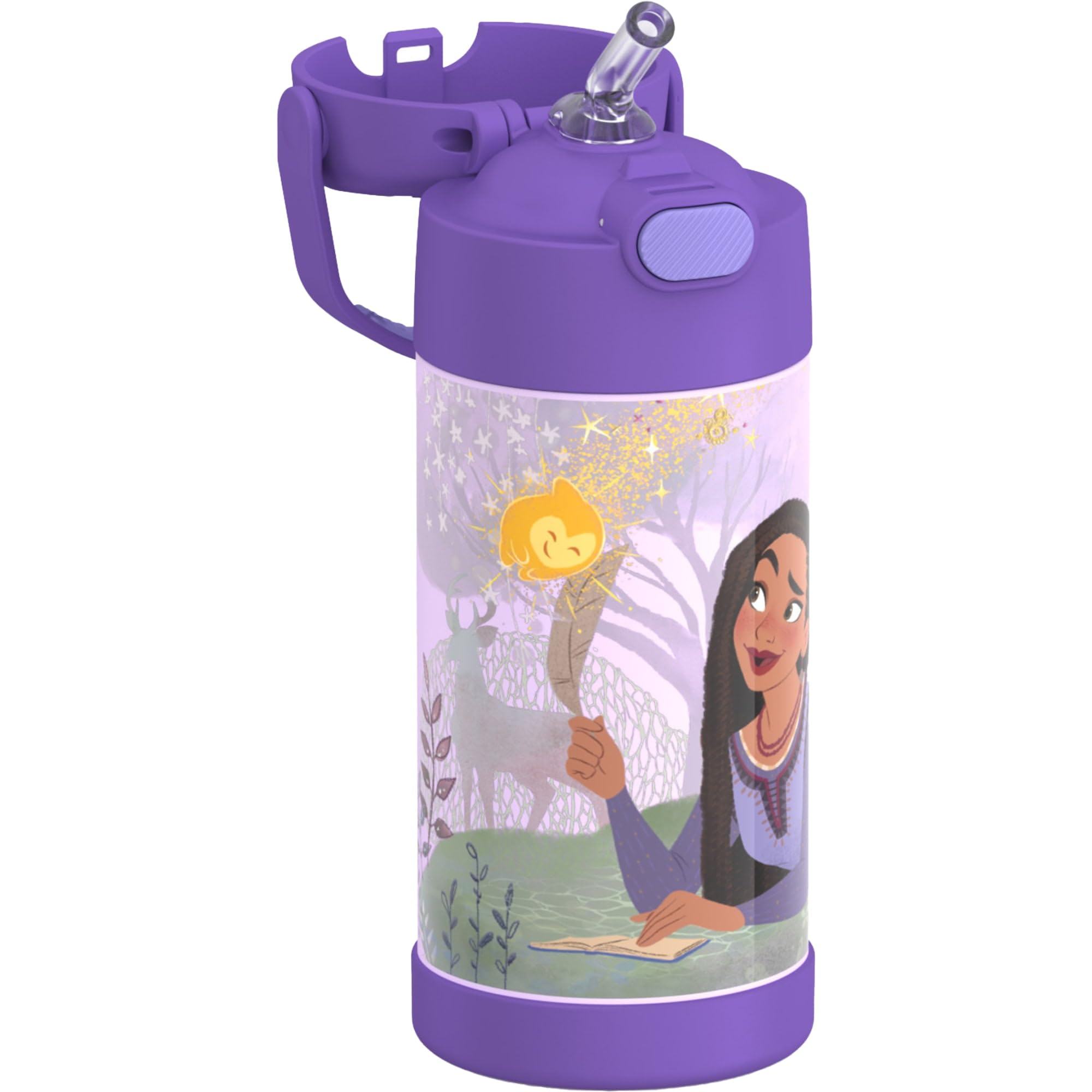 Foto 3 pulgar | Botella de Agua Thermos Funtainer Wish de Acero Inoxidable de 350 ml para Niños - Venta Internacional