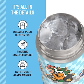 Foto 4 | Botella con Aislamiento al Vacío Thermos Funtainer 473 ml Mario - Venta Internacional