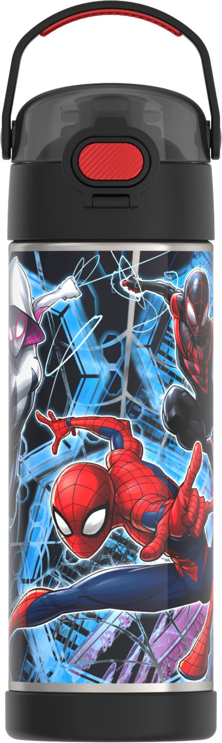 Foto 2 pulgar | Botella con Aislamiento al Vacío Thermos Funtainer 473 ml Spiderman - Venta Internacional