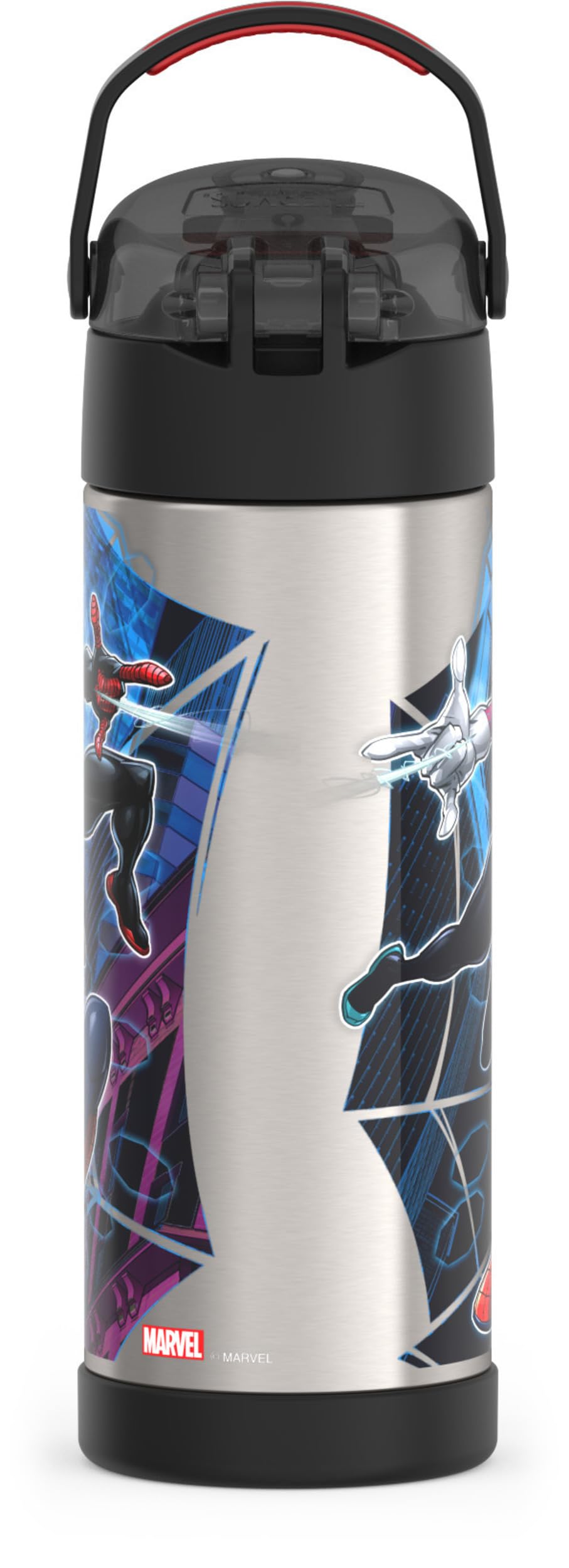 Foto 3 pulgar | Botella con Aislamiento al Vacío Thermos Funtainer 473 ml Spiderman - Venta Internacional