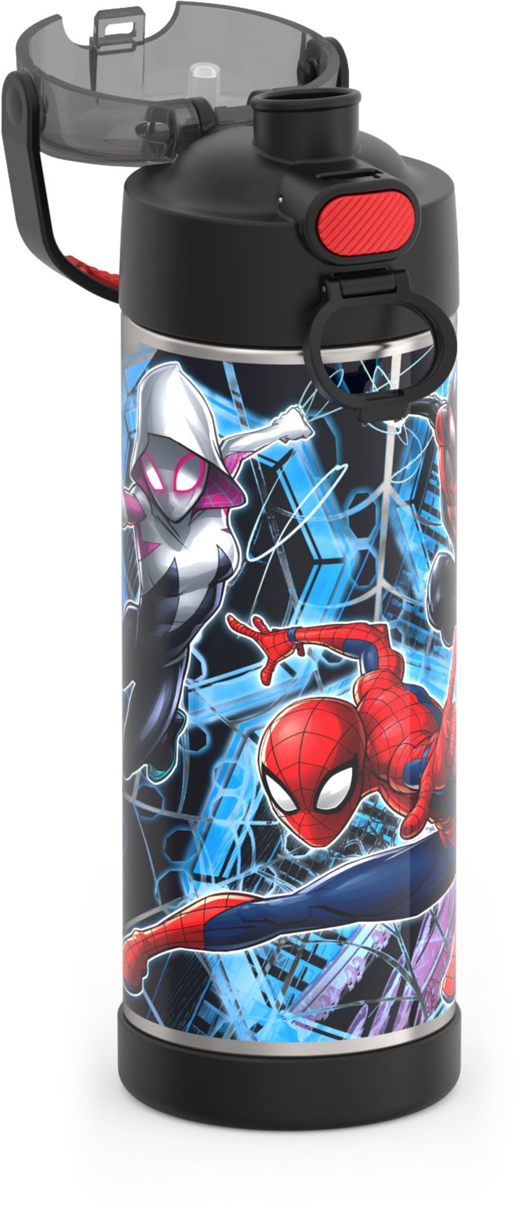 Foto 6 pulgar | Botella con Aislamiento al Vacío Thermos Funtainer 473 ml Spiderman - Venta Internacional