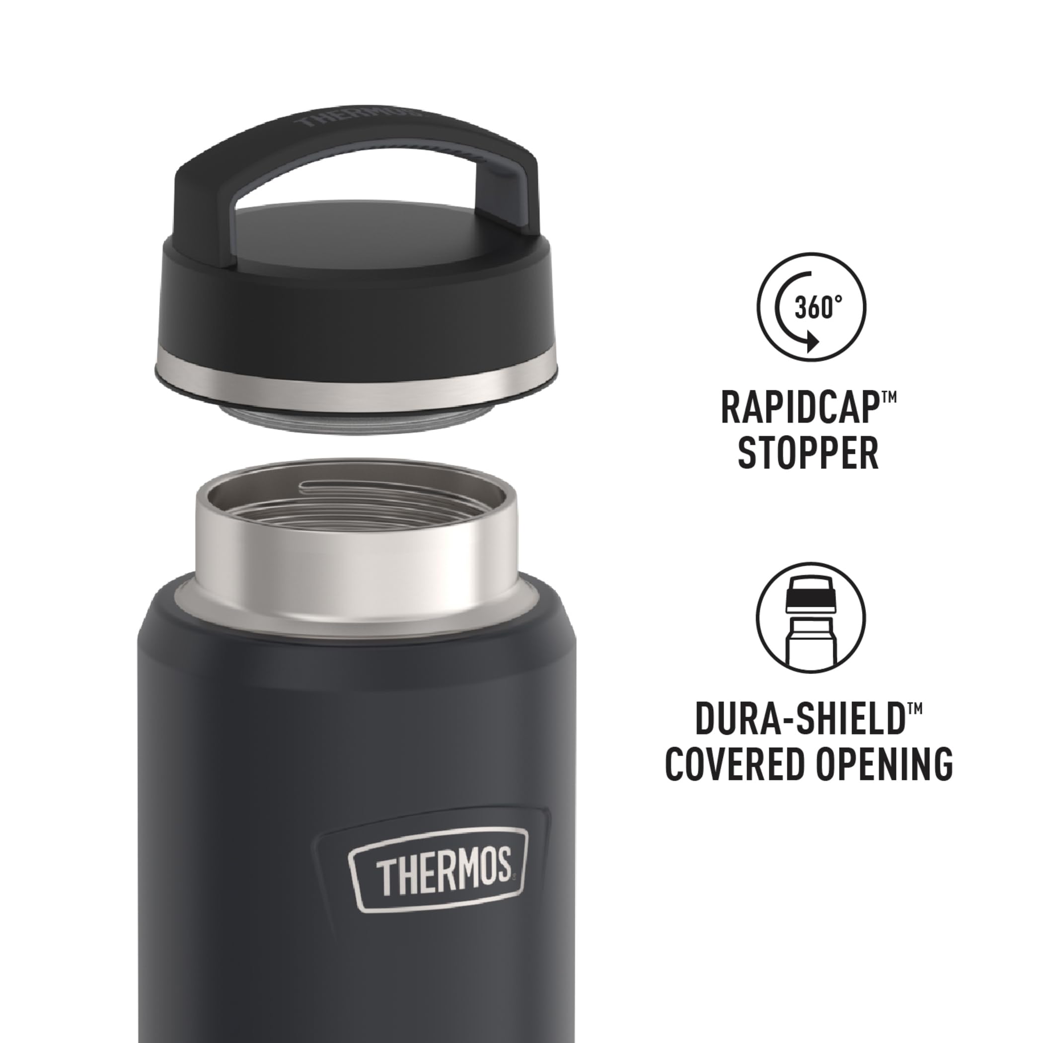 Foto 4 pulgar | Botella de Agua Thermos Icon Series de Acero Inoxidable 1.2l - Venta Internacional