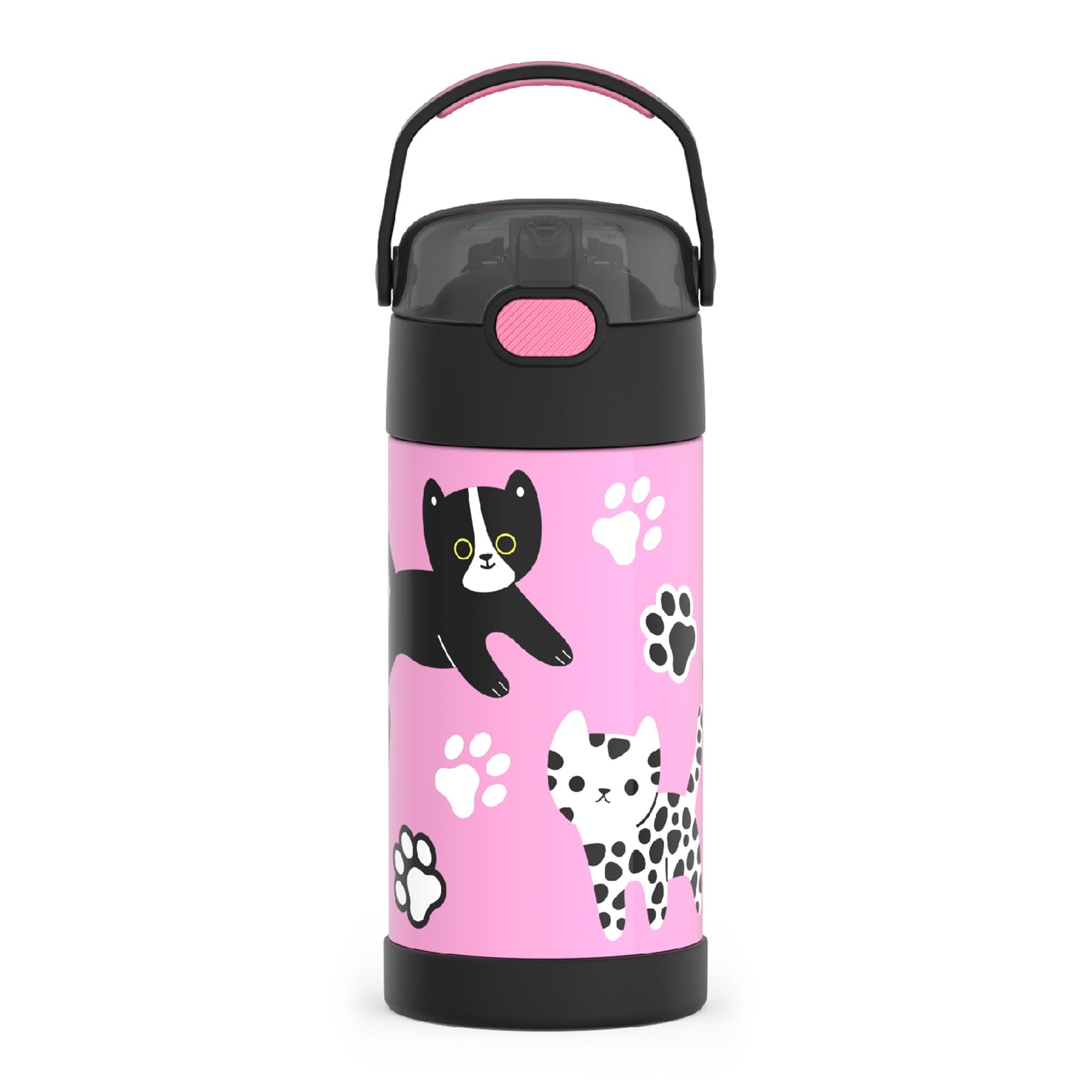 Botella de Agua Thermos Funtainer Kittens 350 ml Kids Stainer Stainer - Venta Internacional