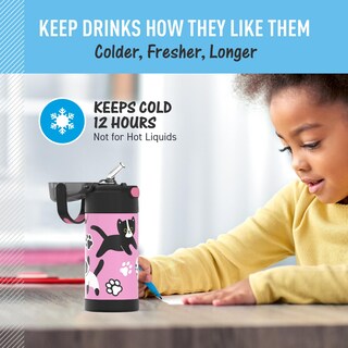 Foto 5 | Botella de Agua Thermos Funtainer Kittens 350 ml Kids Stainer Stainer - Venta Internacional