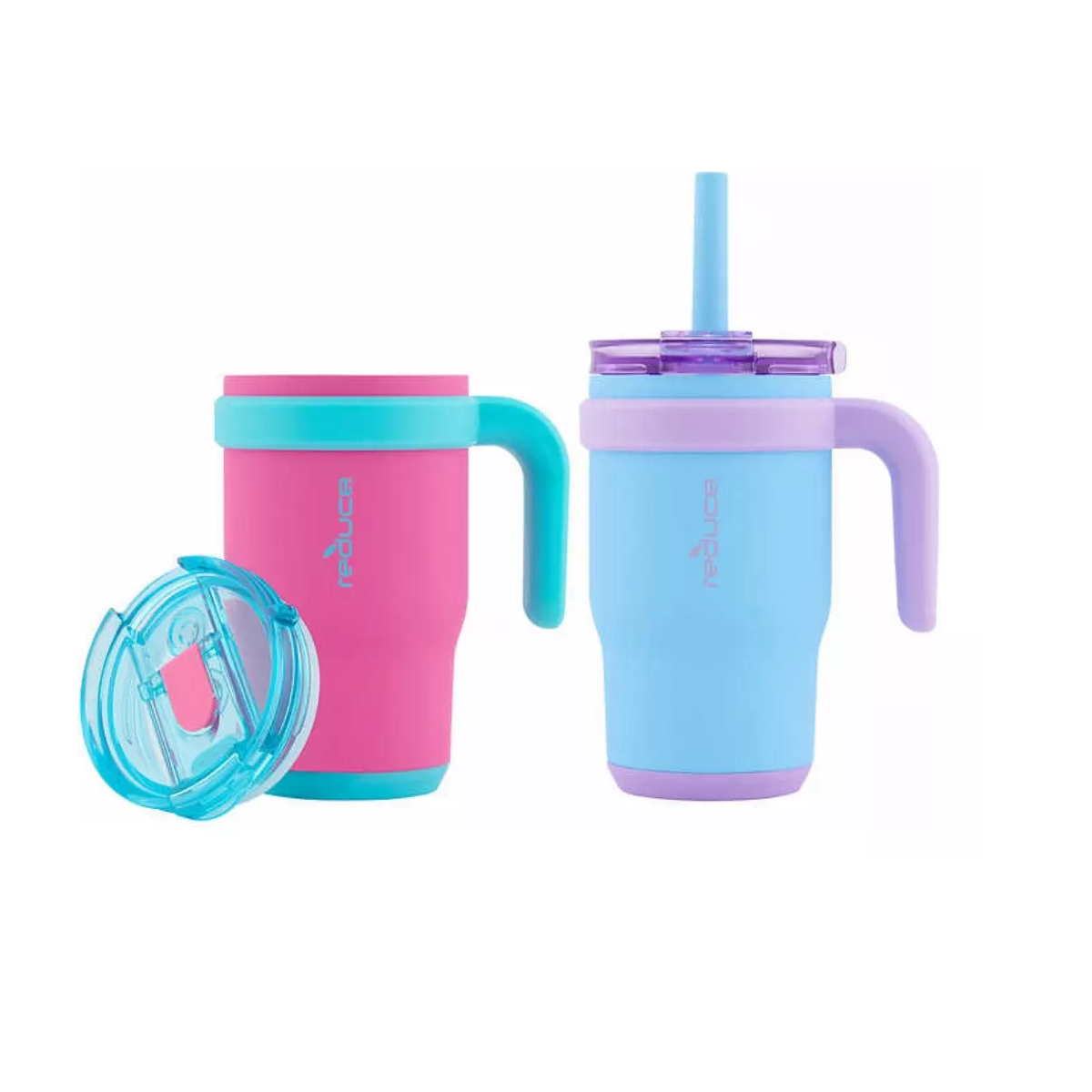 Foto 2 | Set Termo Vasos Para Niños 2 Piezas 414 Ml Eo Safe Imports Esi-13869 Rosa