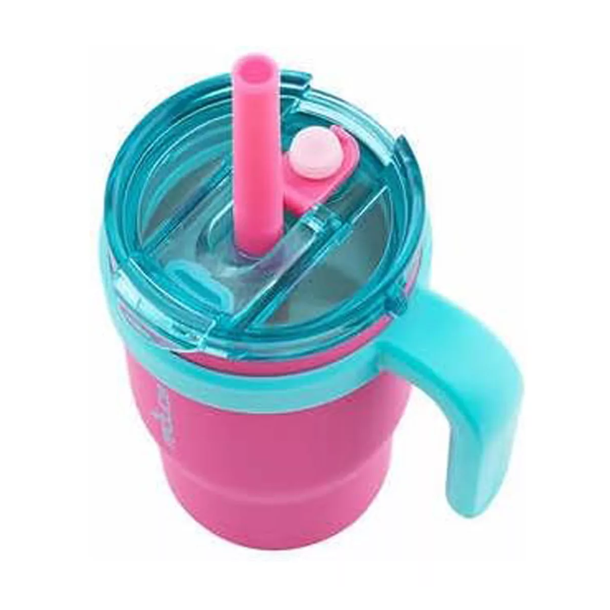 Foto 4 pulgar | Set Termo Vasos Para Niños 2 Piezas 414 Ml Eo Safe Imports Esi-13869 Rosa