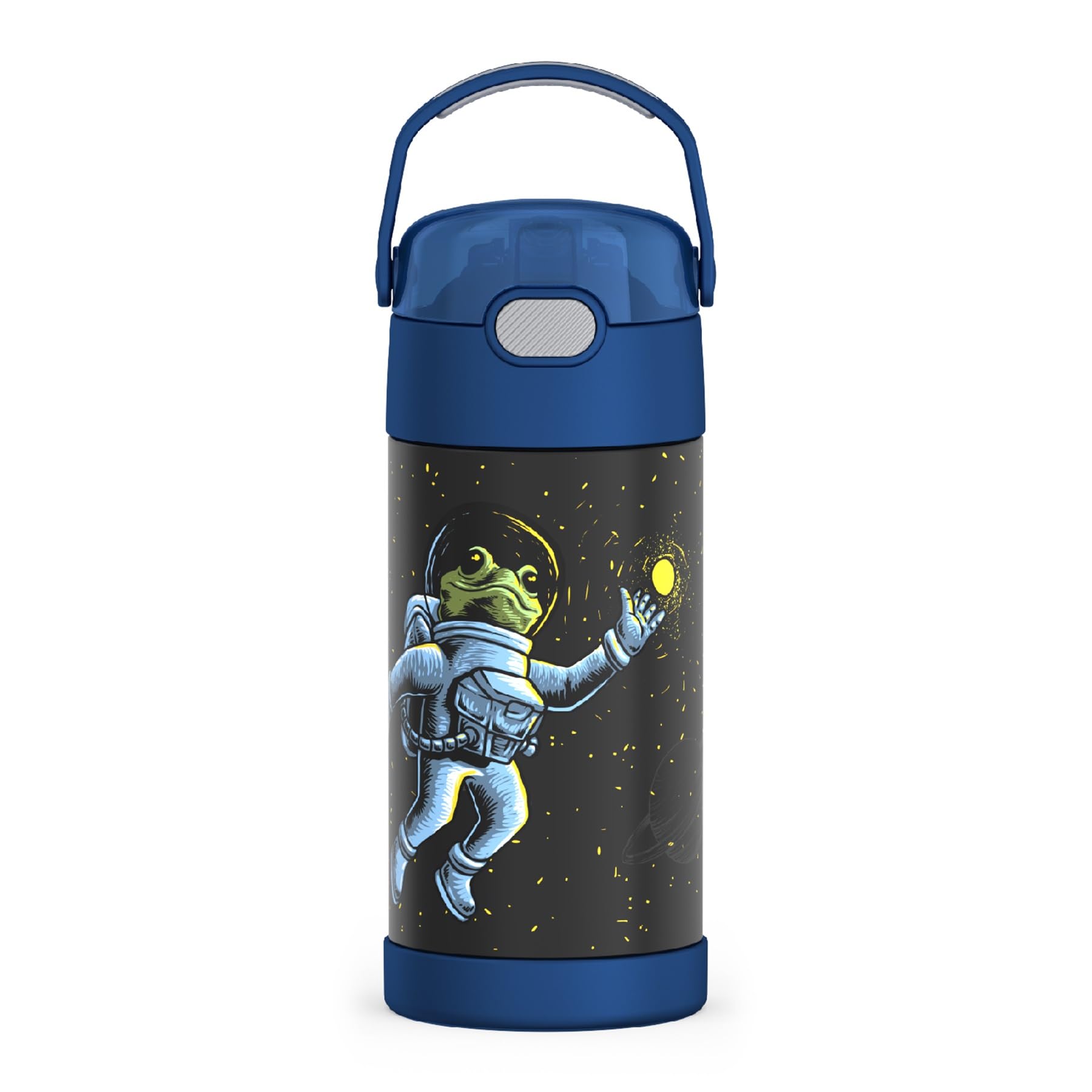 Botella de Agua Thermos Funtainer Space Frog 350 ml Kids Steel - Venta Internacional