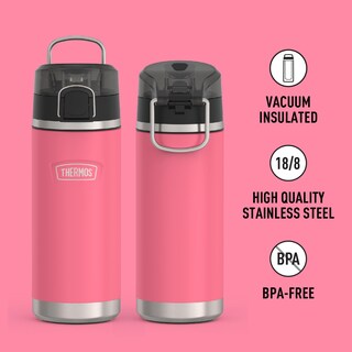 Foto 2 | Botella de Agua Thermos Icon Series de Acero Inoxidable de 500 ml color Rosa Intenso