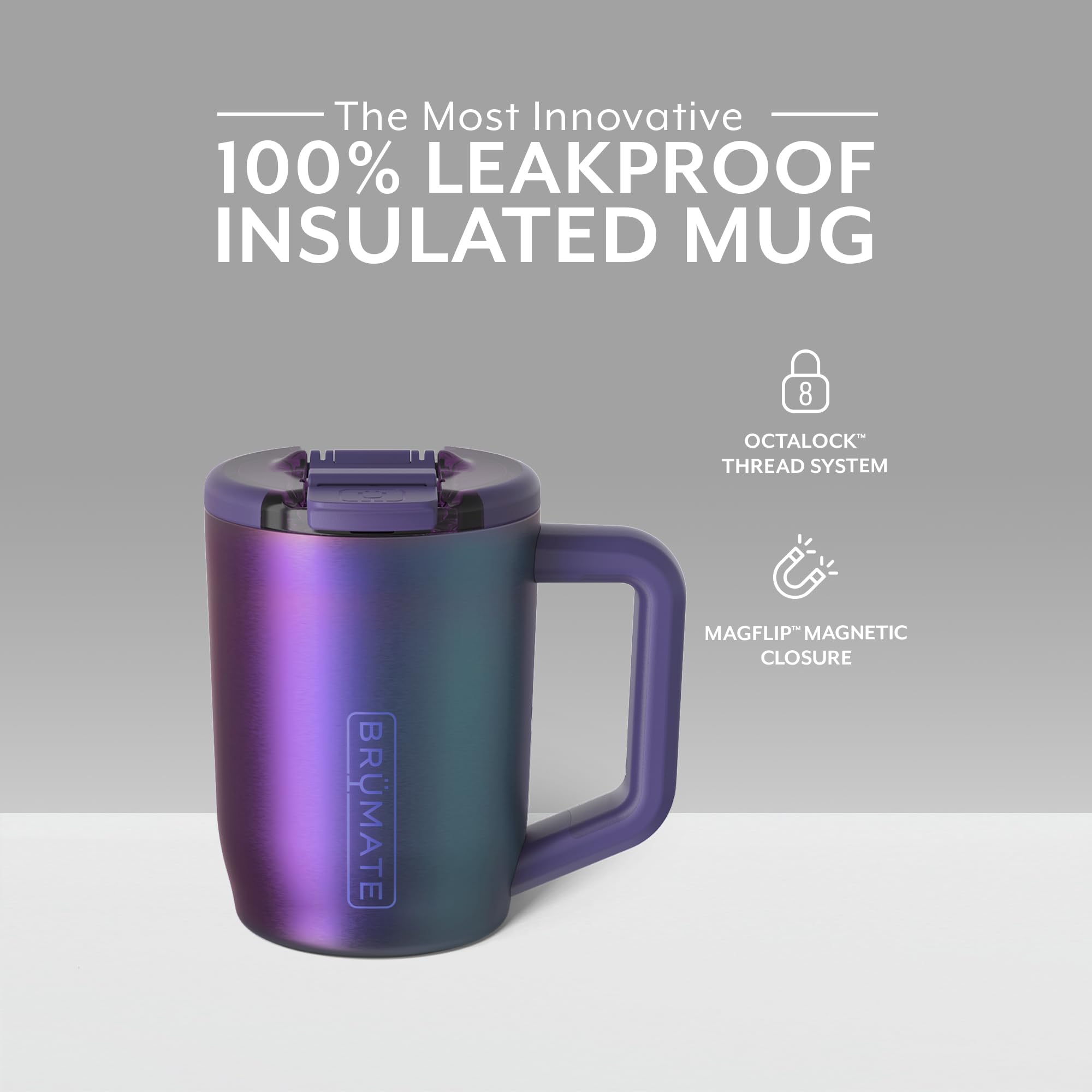 Foto 3 pulgar | Taza de Café BrüMate Müv con Aislamiento de Acero Inoxidable 450 ml - Venta Internacional