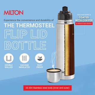 Foto 2 | Termo Milton Thermosteel con Tapa Abatible 750 Ml - Venta Internacional