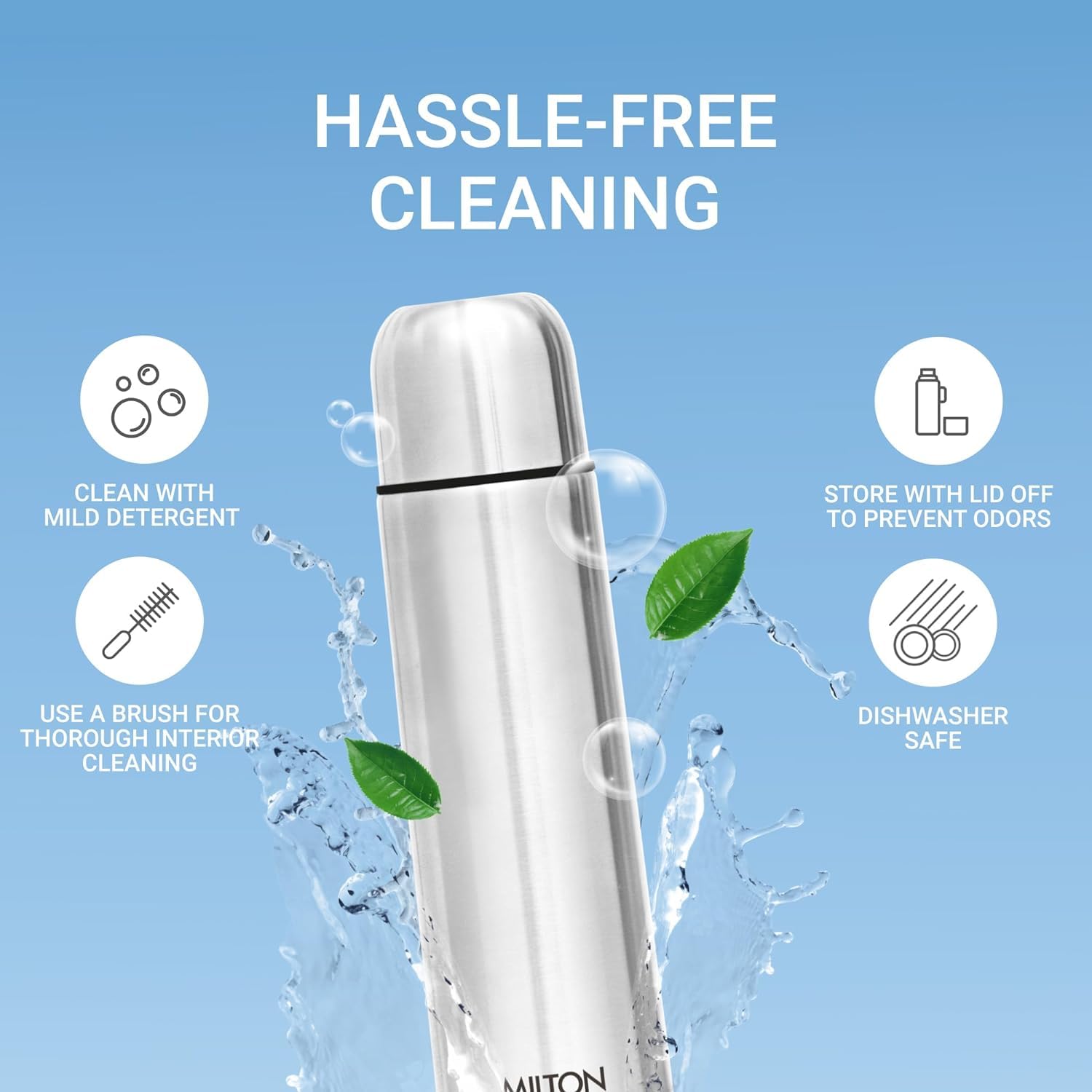 Foto 7 pulgar | Termo Milton Thermosteel con Tapa Abatible 750 Ml - Venta Internacional