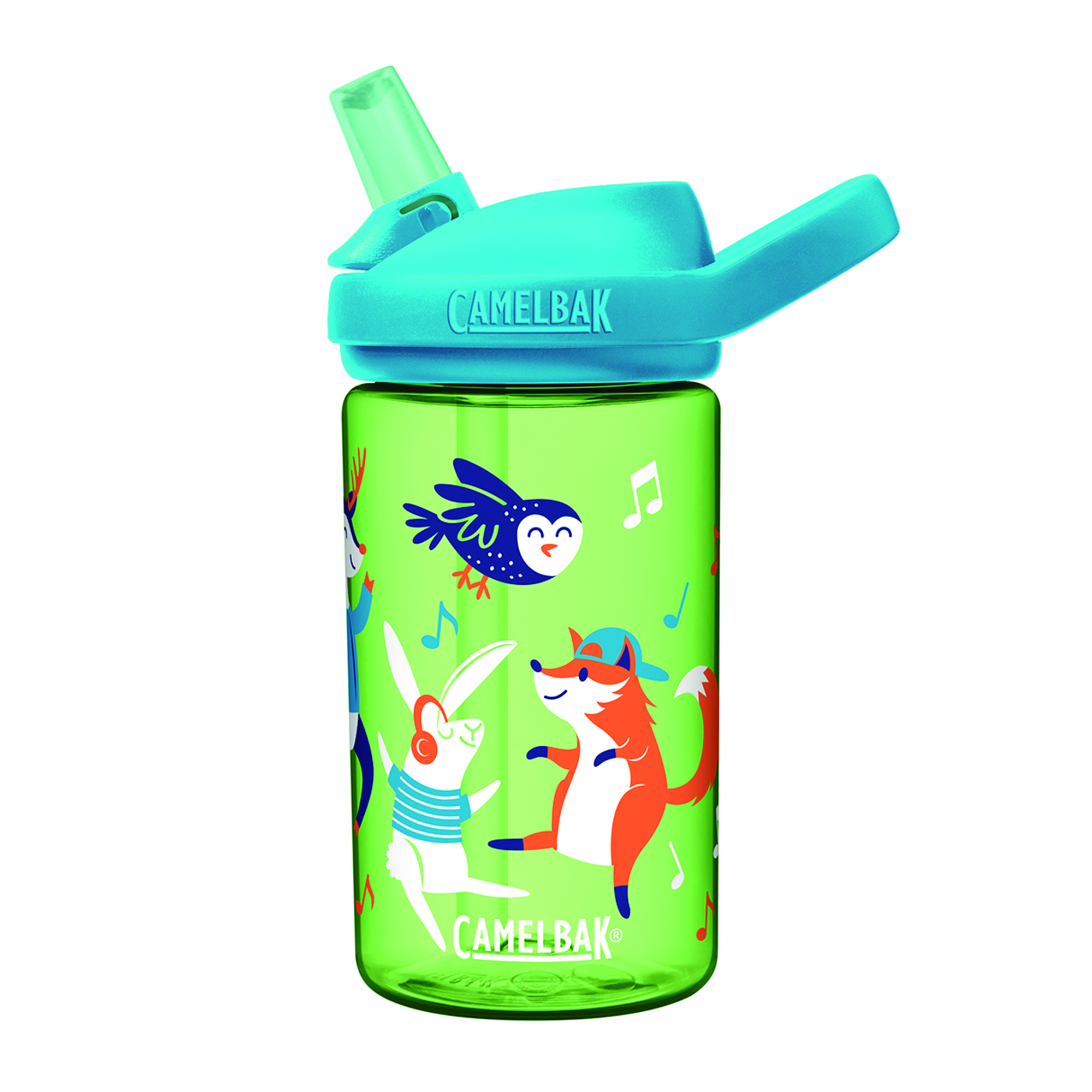 Botella Eddy+kids 14oz Tritan Party Animals Marca Camelbak