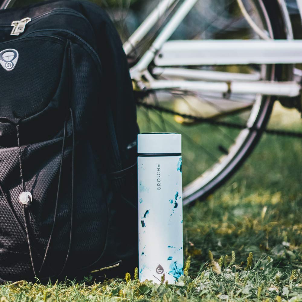 Foto 5 | Infusor de Viaje Thermos Grosche Chicago 450 Ml Mármol Blanco - Venta Internacional