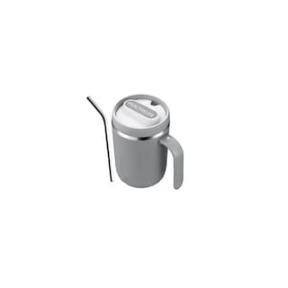 Foto 1 | Taza De Café De Acero Inoxidable De 500ml Con Asa Eo Safe Imports Esi-14194 Gris