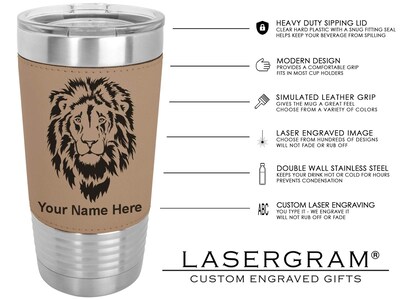 Foto 6 | Taza De Viaje Lasergram Con Aislamiento Al Vacío, 600 Ml, Con Diseño De Gallo - Venta Internacional.