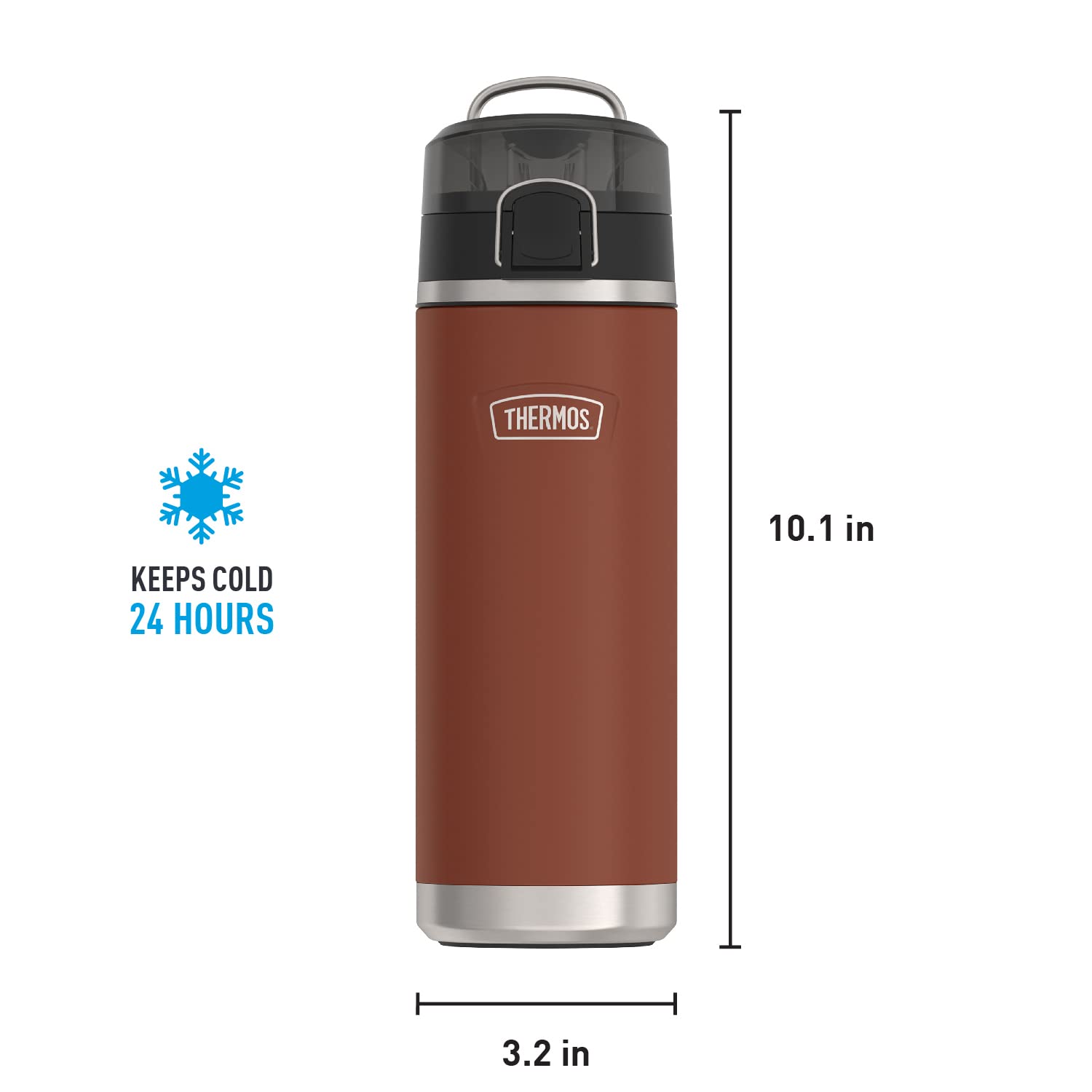 Foto 7 pulgar | Botella De Agua Thermos Icon Series De Acero Inoxidable 700 Ml - Venta Internacional.