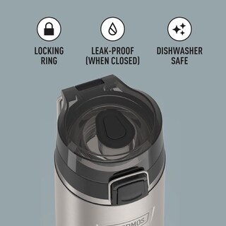 Foto 4 | Botella De Agua Thermos Icon Series De Acero Inoxidable 700 Ml - Venta Internacional.