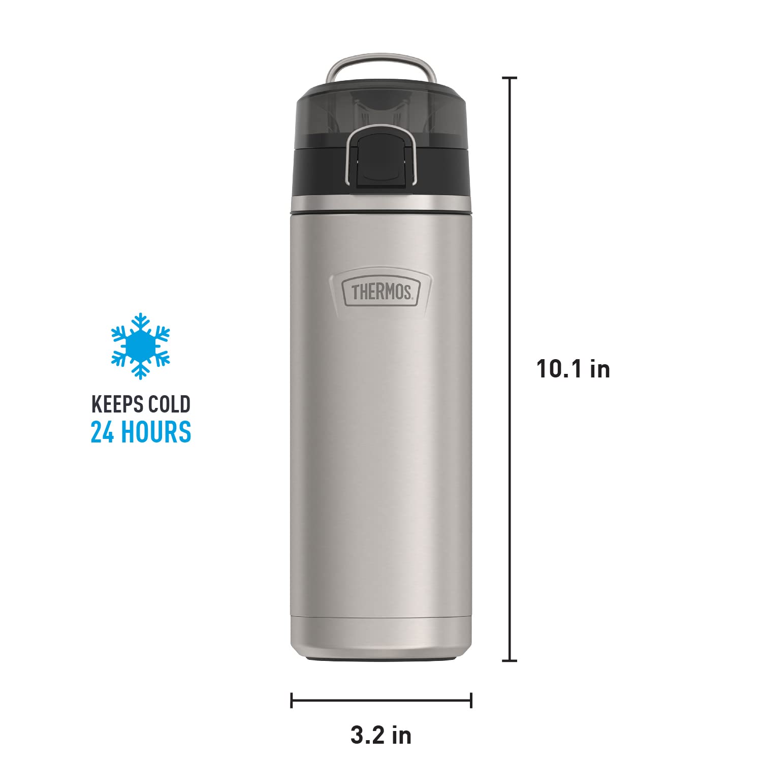 Foto 7 pulgar | Botella De Agua Thermos Icon Series De Acero Inoxidable 700 Ml - Venta Internacional.